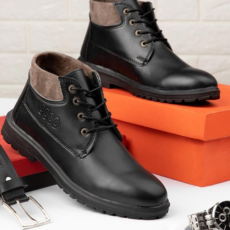 کفش نیم بوت مردانه Ecco مدل Black