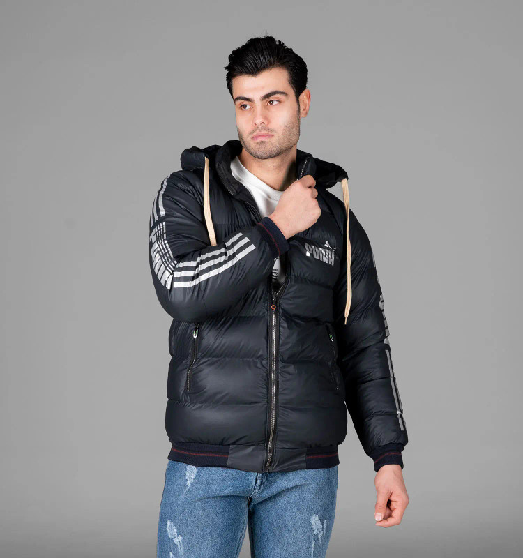 کاپشن مردانه نرمال ساده تی سی